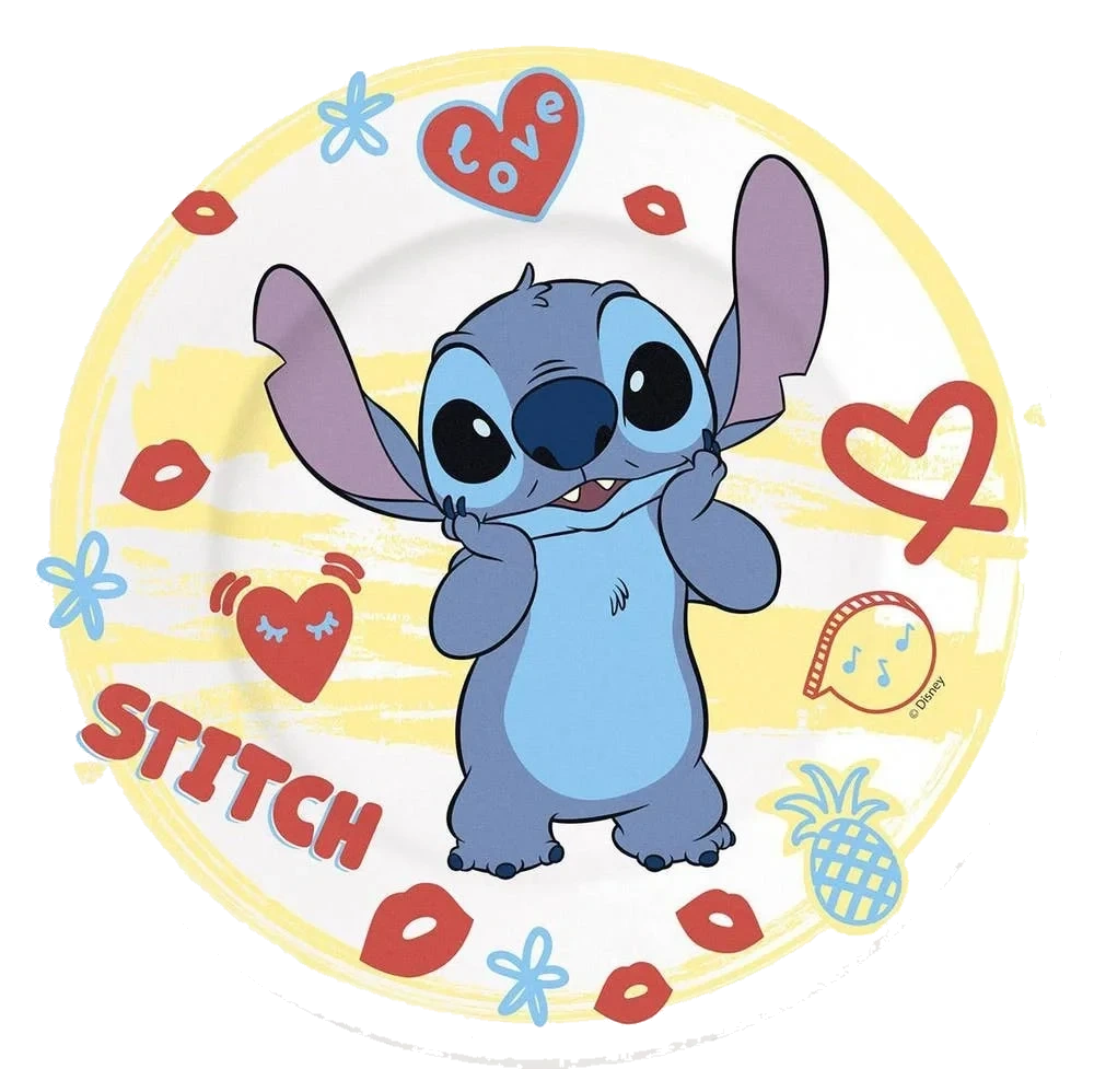 Stitch-keramikksett i 3 deler