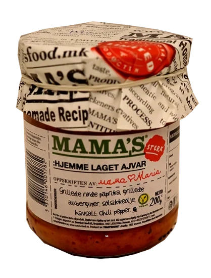 Mamas Ajvar Sterk 200g
