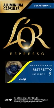 Lor Kaffekaps Ristretto Decaf 10stk