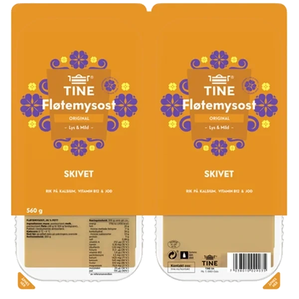 Fløtemysost Hotellbrett 560g Tine