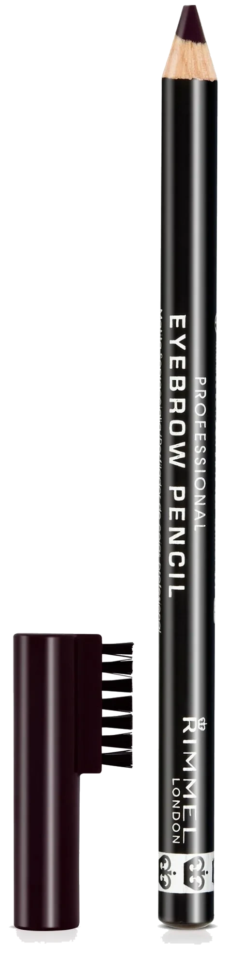Rimmel Brow This Way Professional Eyebrow Pencil Black Brown 004