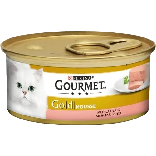 Gourmet Gold Laks Mousse 85g Purina