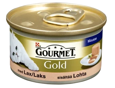 Gourmet Gold Laks Mousse 85g Purina