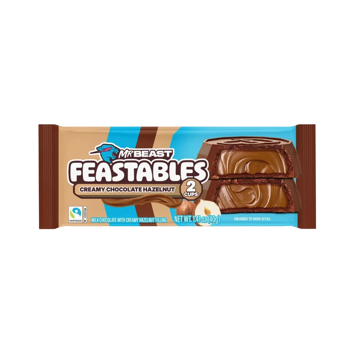 Mr Beast Feastables Hazelnut Cup 40 g