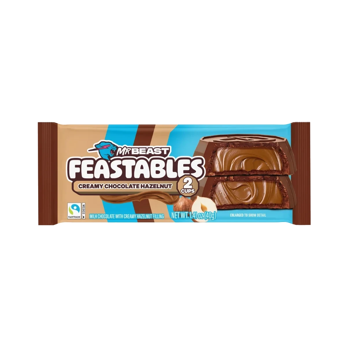 Mr Beast Feastables Hazelnut Cup 40 g