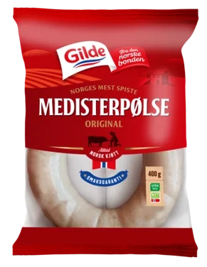 Medisterpølse Kokt 400g Enh