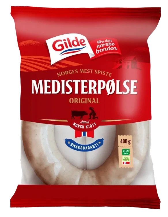 Medisterpølse Kokt 400g Enh