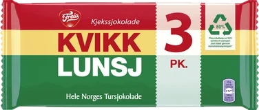 Kvikk Lunsj 3x47g Freia