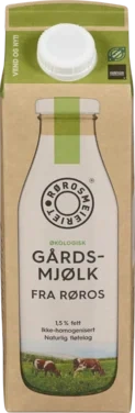 Økologisk Gårdsmjølk Fra Røros