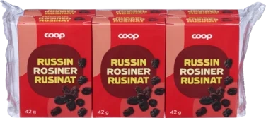 Raisins (6 x 42g)