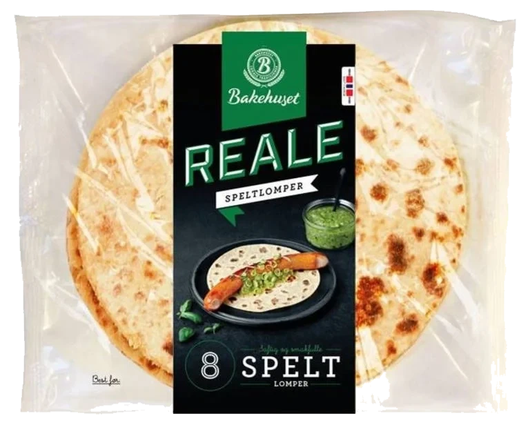 Speltlomper 8stk 260g Bakehuset