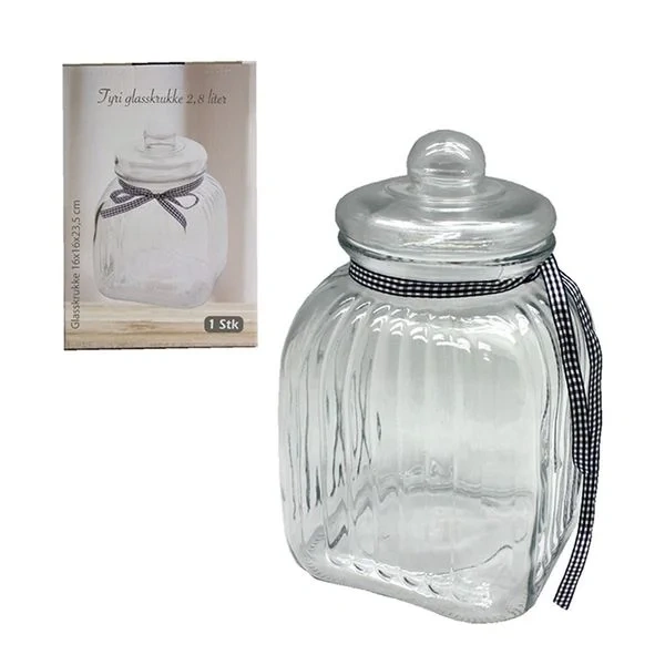 Tyri Glasskrukke 2,8l