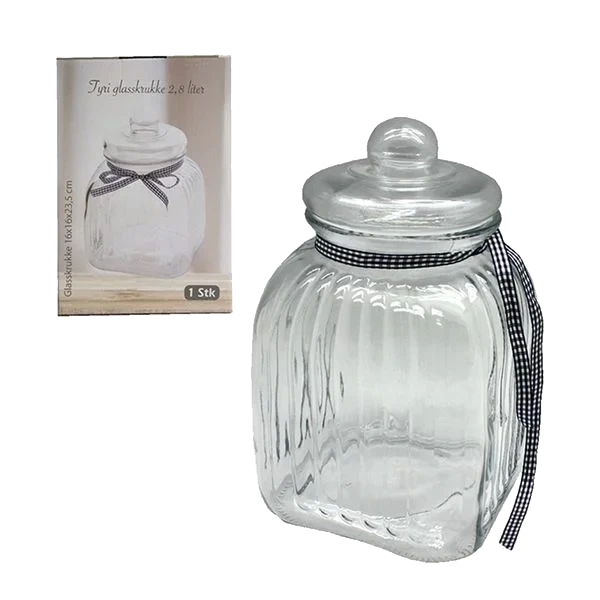Tyri Glasskrukke 2,8l