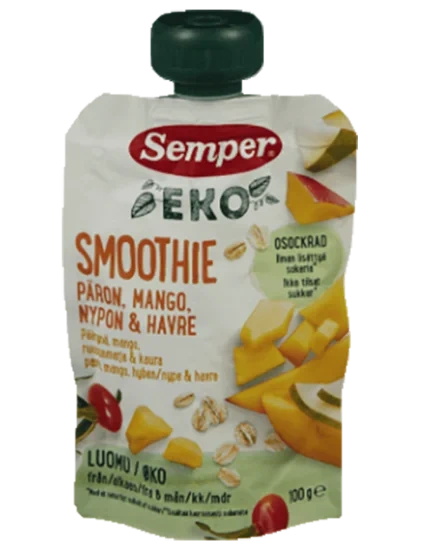 Semper Smoothie Pære Mango 100g