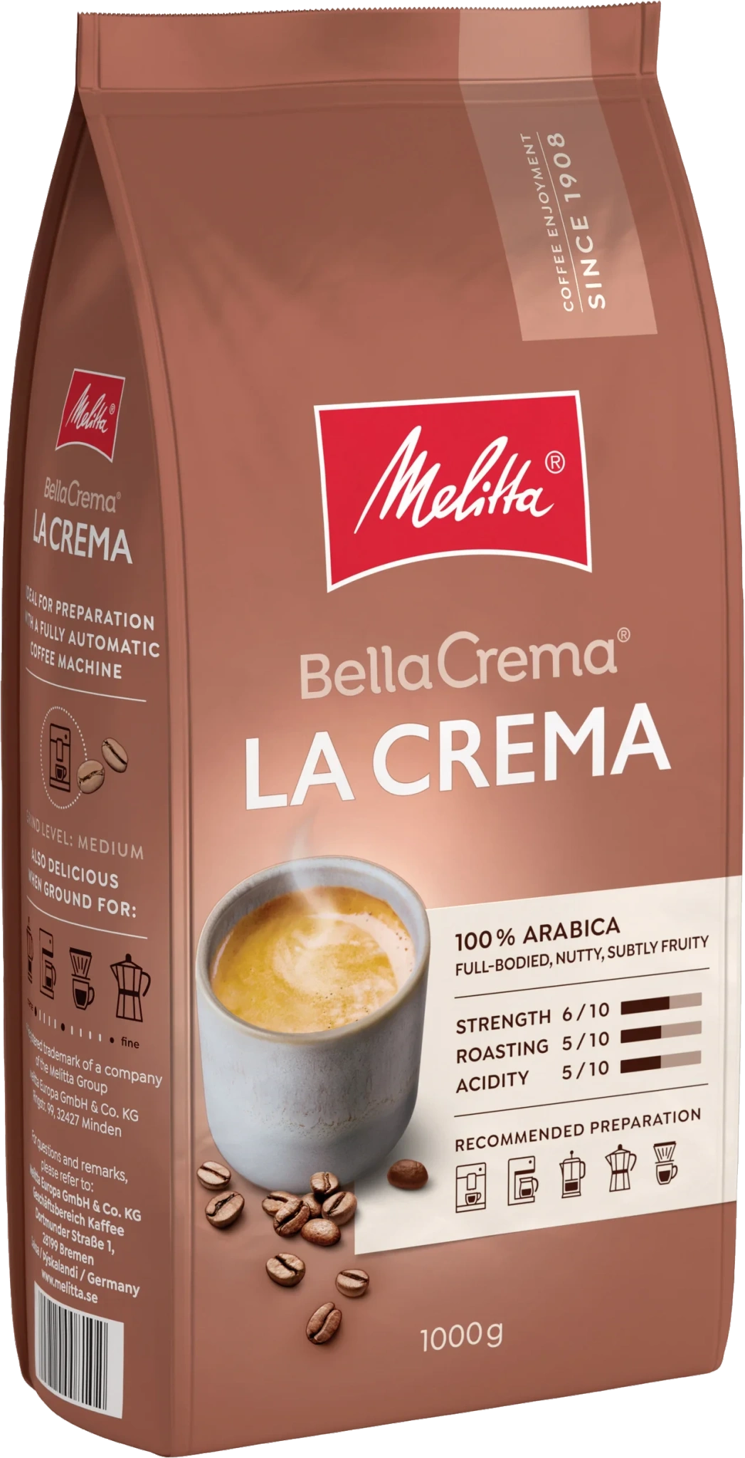 Kaffebönor La crema