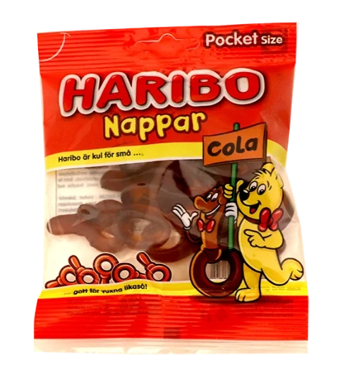 Haribo Nappar Cola 80g