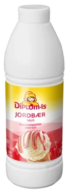 Jordbærsaus 800ml Diplom-is