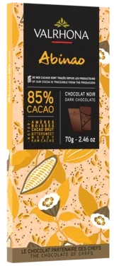 Mørk Sjokolade 85% Abinao 70g Valrhona