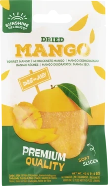 Tørket Mango 40g Sunshine Delights