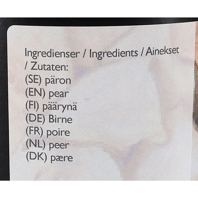 Torkade Päronskivor