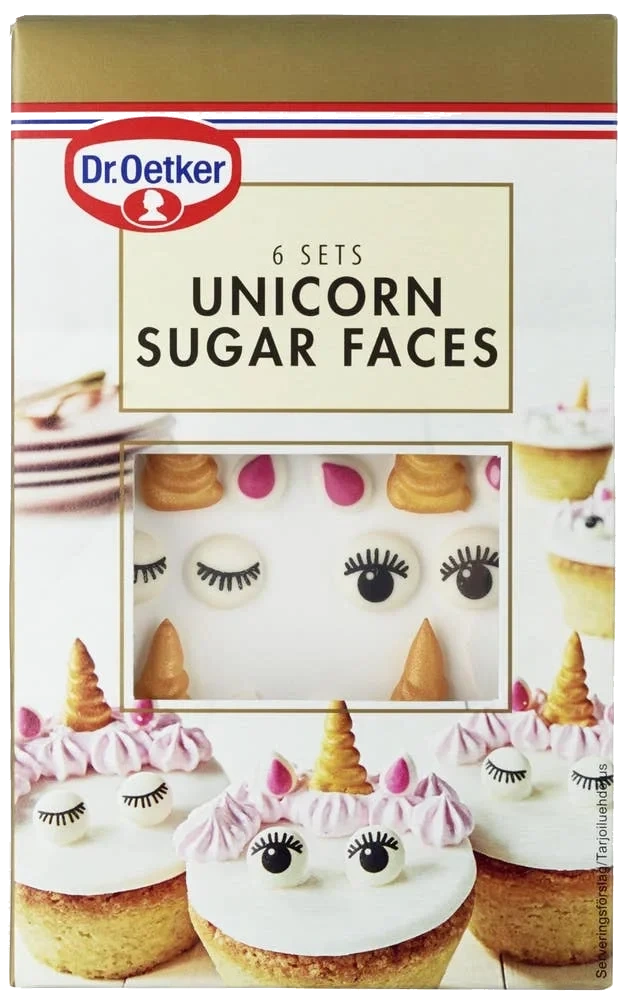 Unicorn Sugar Faces