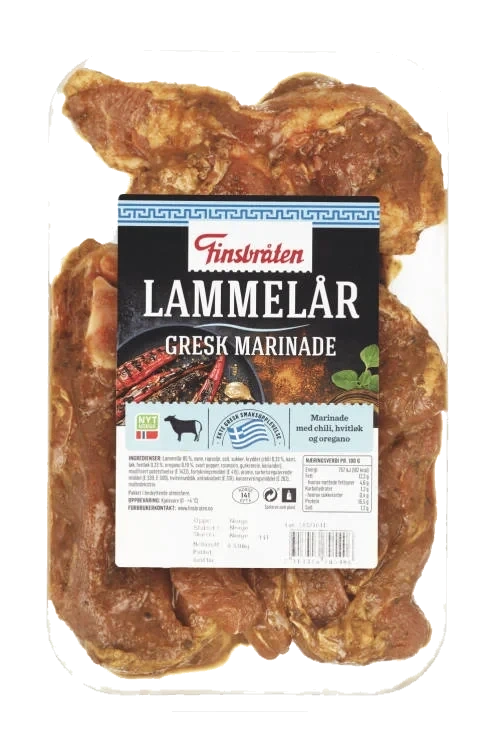 Lammelår Gresk 400g Finsbråten
