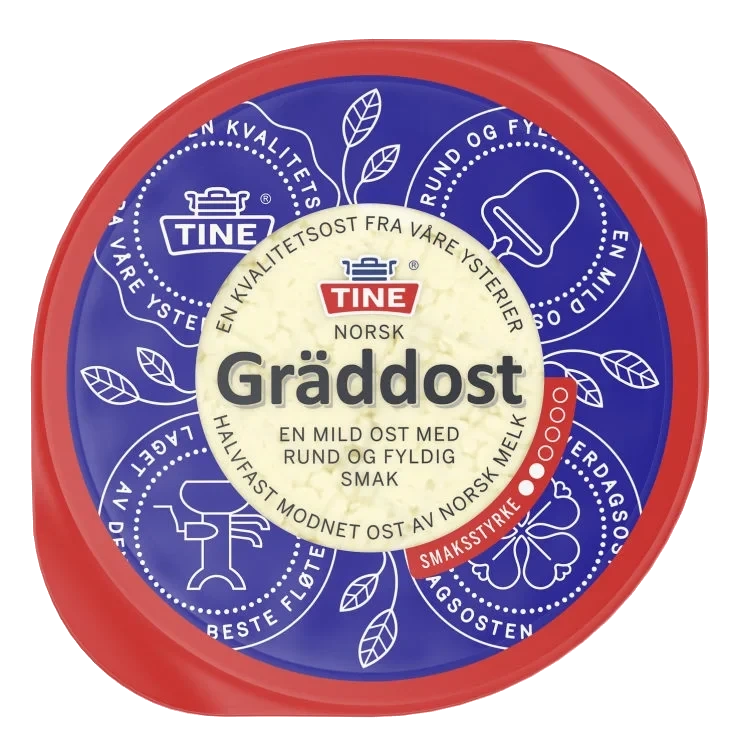 Gräddost Tine 380g