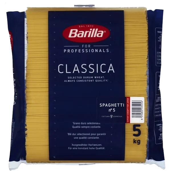 Spaghetti 5kg Barilla