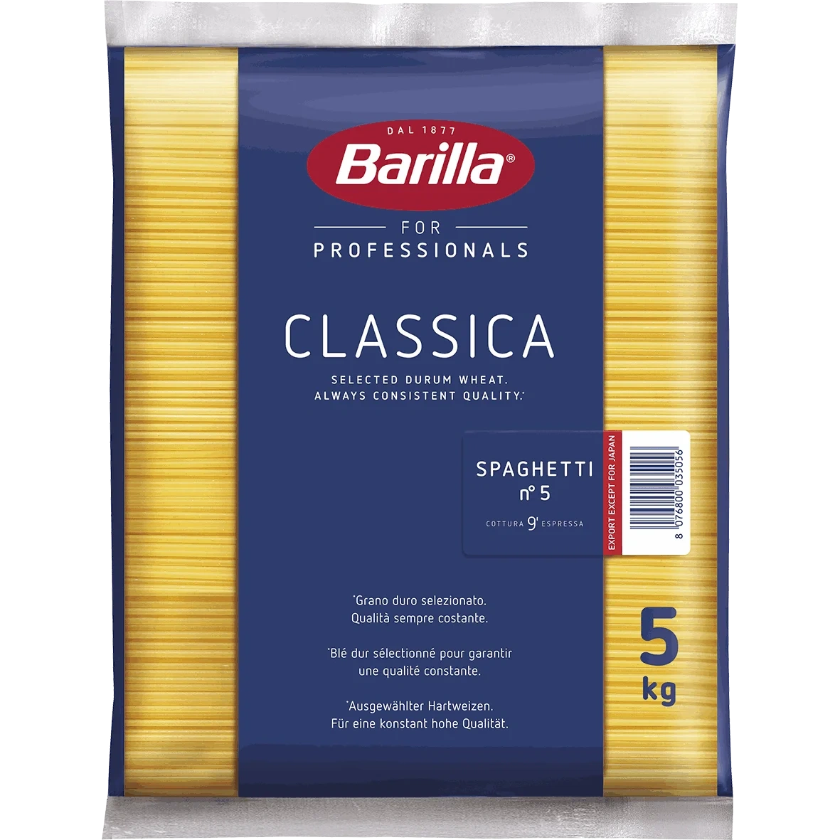 Barilla Spaghetti 5kg