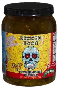 Powerhouse Pickles 1,896 kg Broken Taco