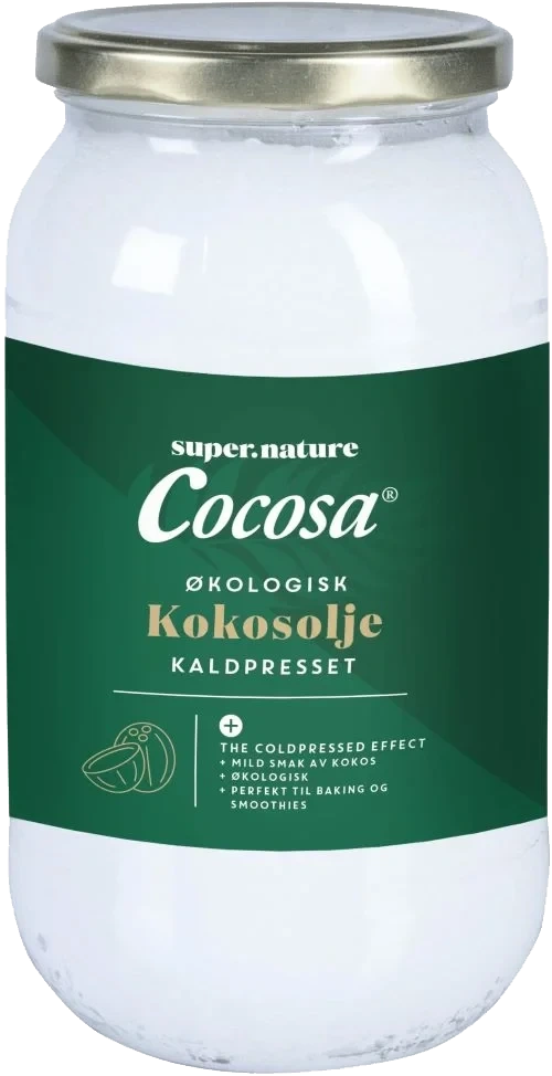 Cocosa Kokosolje Kaldpresset Økologisk 1 L