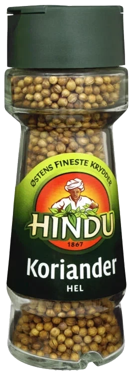 Koriander Hel Glass Hindu