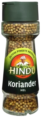 Koriander Hel Glass Hindu