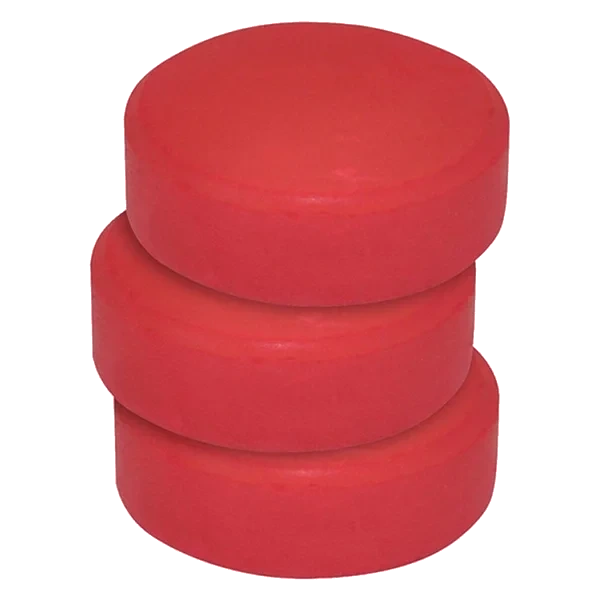 Fargepucker Rød 55-57 Mm, 6 Stk