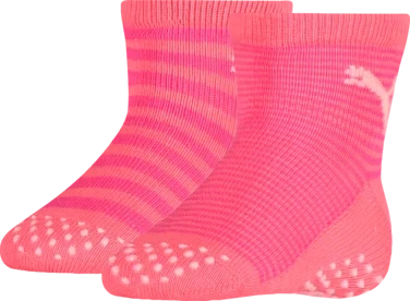Puma 2pk Mini Sock Rosa 19/22
