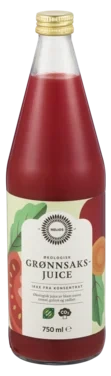 Grønnsaksjuice Økologisk 0,75l Helios