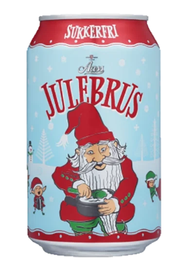 Aass Julebrus Sukkerfri 0,33l