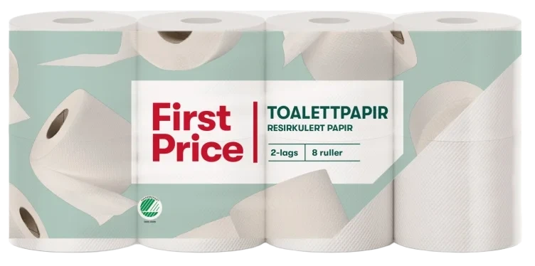 Toalettpapir 8rl First Price