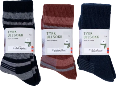 Tykk Ullsokk X3 Kids Mix22 29-36