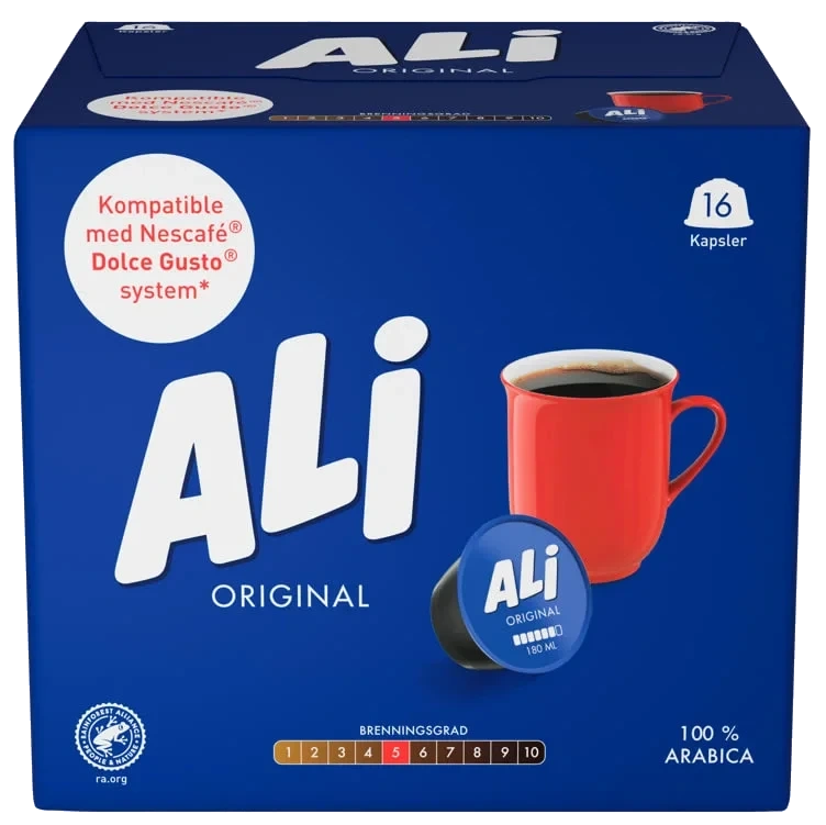 Ali Original Kaffekapsel 16stk
