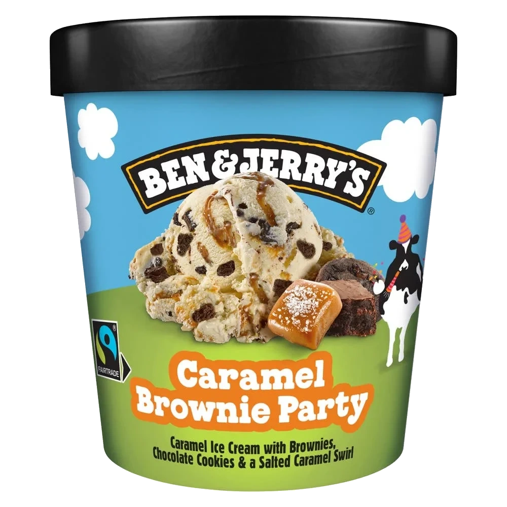 Caramel brownie party