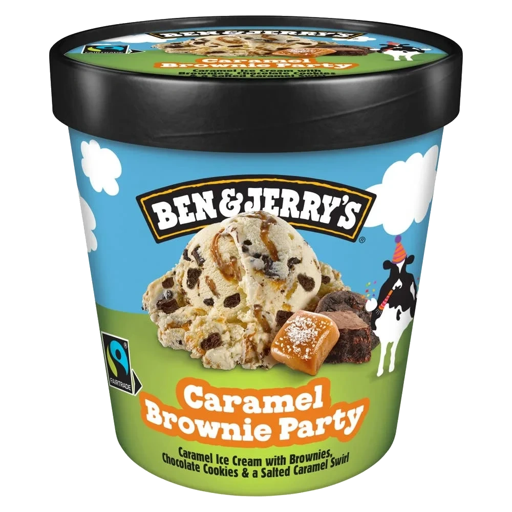 Caramel brownie party
