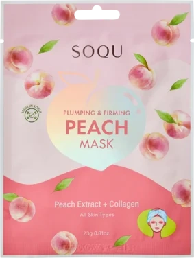 PEACH SHEET MASK