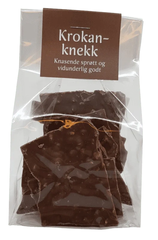 Bjørka Sjokolade Krokanknekk 100g