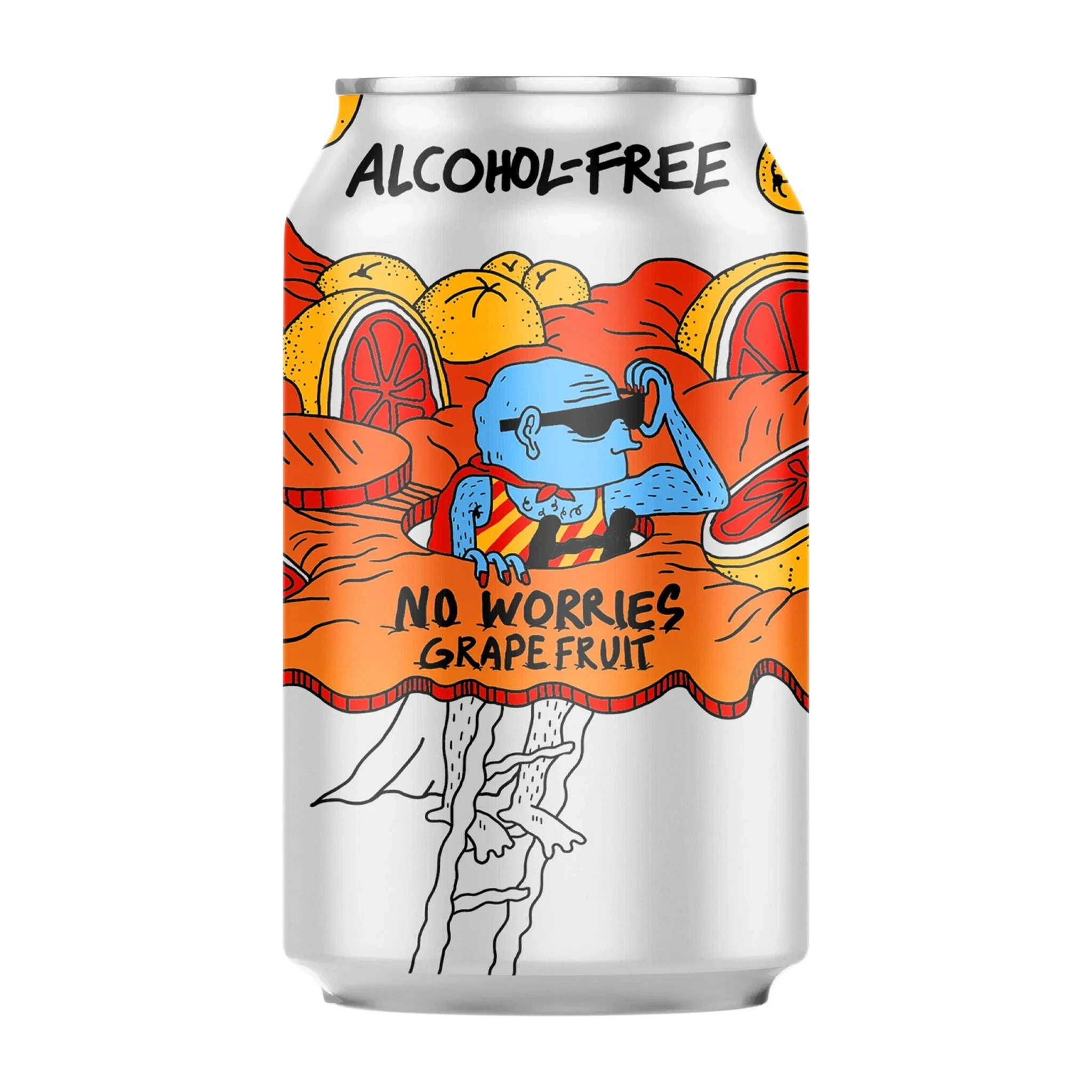 Lervig No Worries Grapefruit 330 ml
