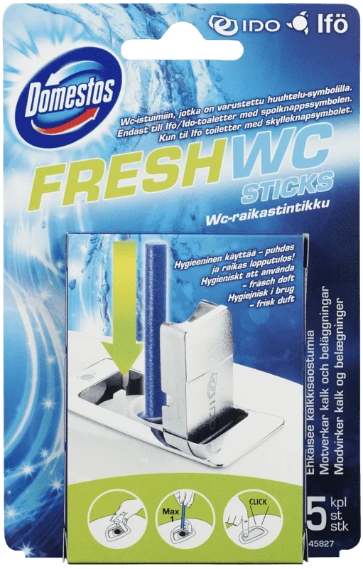 Domestos Toilet Sticks 5pk