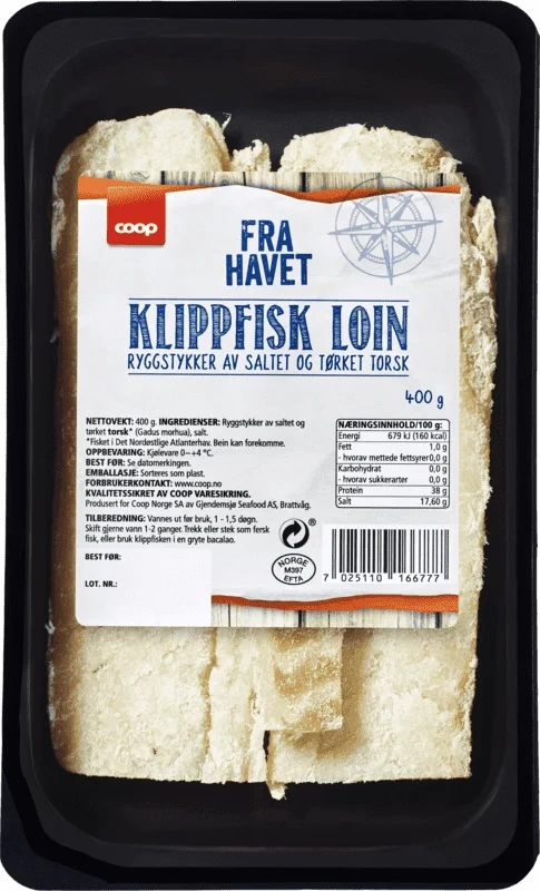Coop Klippfisk Bit Fv I Stykker Coop