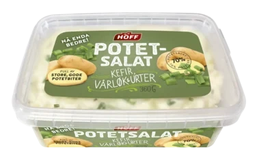 Potetsalat Vårløk og Urter 360g Hoff