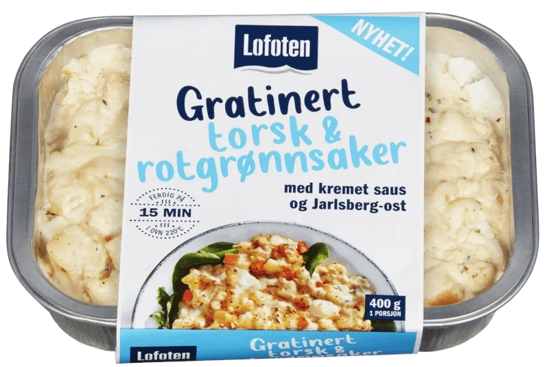 Lofoten Torsk i Form 400g