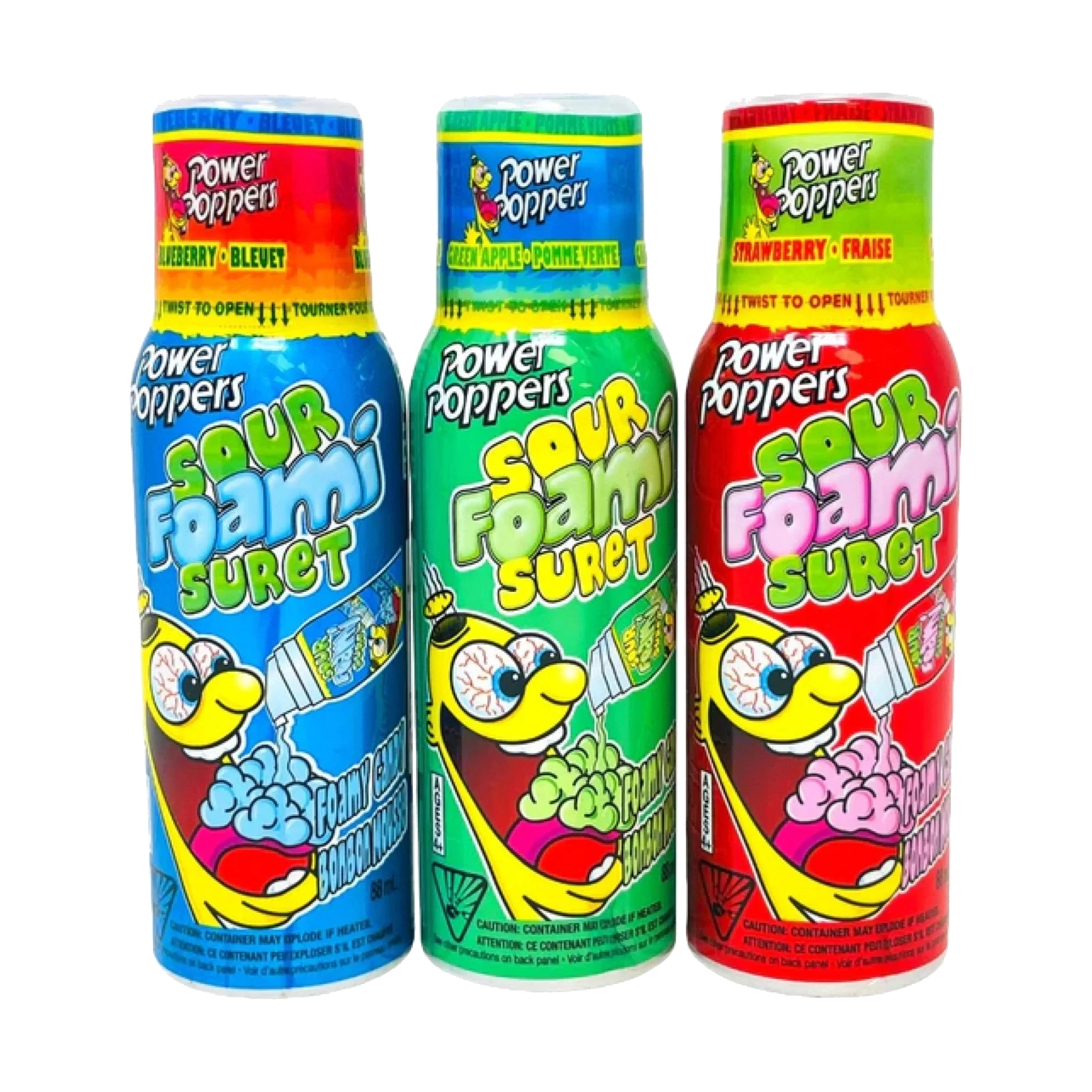 Power Poppers Sour Foami Suret 88 ml